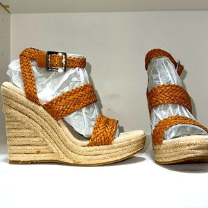 Michael Kors Wedge espadrille in light tan